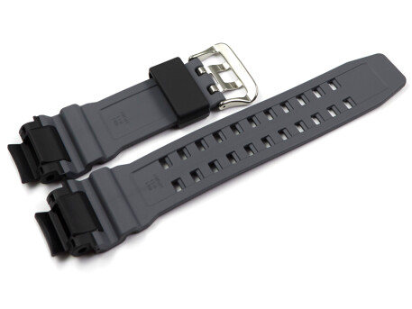Bracelet montre Casio noir intérieur gris pour Gravitymaster  GA-1100-1A1