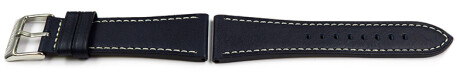 Bracelet montre Festina cuir bleu pour F20424/2 compatible à F16614  