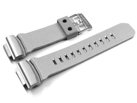 Bracelet montre Casio résine gris argenté...