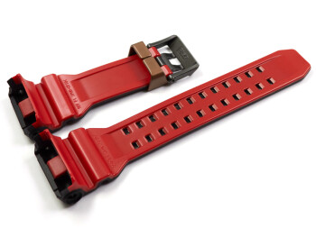 Bracelet Casio 35th Anniversary noir lintérieur en rouge fibre de carbone et résine pour GPR-B1000TF-1ER GPR-B1000TF