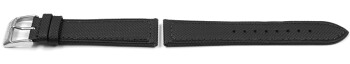 Bracelet Festina cuir/textile noir couture grise pour F16847/1 F16847/2 F16847/3 F16847