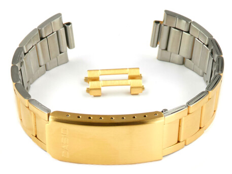 Bracelet de rechange Casio acier inoxydalbe doré pour MTP-1150N MTP-1130N