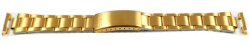 Bracelet de rechange Casio acier inoxydalbe doré pour...