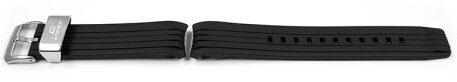 Bracelet montre Casio en résine noire pour EQB-501XBR EQB-800BR