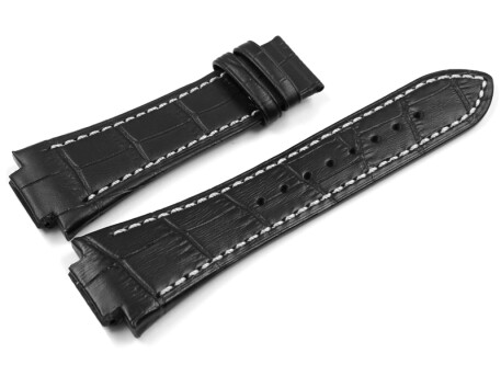 Bracelet montre Festina cuir noir pour J625 et J620