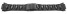 Bracelet montre métal, enrobé de résine en noir pour GW-M5600BC