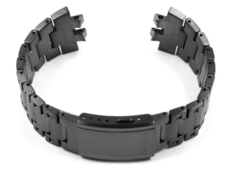 Bracelet montre Casio acier inoxydable noir G-Shock x...
