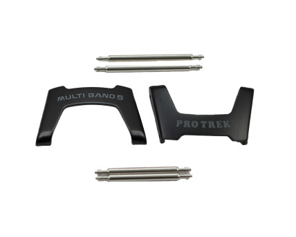 Casio maillons finals en noir PRW-1300Y-1V PRW-1300Y PRW-1300Y-1 barrettes  ressort incluses