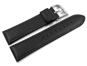 Bracelet Festina cuir noir finement grainé F16607/1 F16607/7 F16607/8 F16607 adaptable F16609