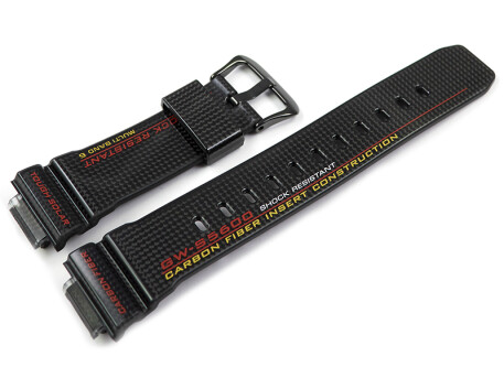 Casio bracelet fibre de carbone et résine pour GW-S5600B-1 GW-S5600B-1JF