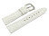 Bracelet Lotus cuir blanc motif croco 15745/1 15745