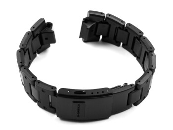 Bracelet montre GW-B5600BC-1 GW-B5600BC composite résine noire/acier inoxydable noir