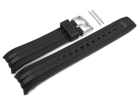 Bracelet Casio noir en résine EFV-550P-1 EFV-550P