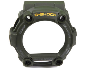 Lunette (bezel) Casio vert olive foncé pour G-Shock G-7900-3