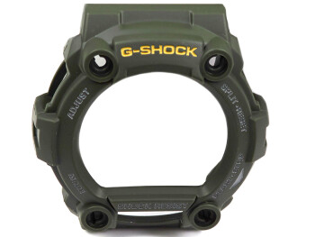 Lunette (bezel) Casio vert olive fonc pour G-Shock G-7900-3