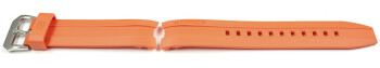 Bracelet montre Casio résine orange pour...