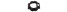 Bezel (Lunette) Casio en résine noire pour DW-9052
