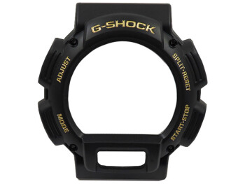 Bezel (Lunette) Casio pour la montre G-Shock DW-9052GBX-1A9, résine, noire