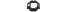 Bezel (Lunette) Casio pour la montre G-Shock DW-9052GBX-1A9, résine, noire