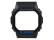 Casio Lunette résine noire mate pour DW-5600BBM-1 écritures bleues