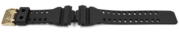 Bracelet montre Casio résine noire pour GA-100GBX-1A9...