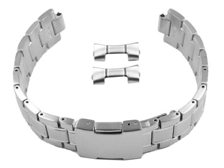 Bracelet montre Casio en acier inoxydable pour...