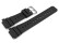 Bracelet montre Casio résine noire boucle polie pour GA-2100-1 GA-B2100