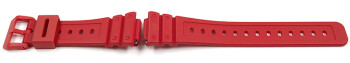 Bracelet montre Casio résine rouge GA-2100-4 GA-2100-4A...