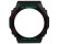 Bezel Casio noire écritures de couleur vert et fuchsia pour GA-2100TH-1A GA-2100TH-1 GA-2100TH