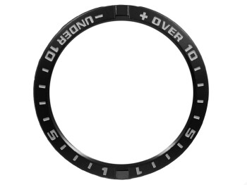 Lunette Casio anneau acier noir pour GWN-Q1000MC-1A2 GWN-Q1000NV-2A
