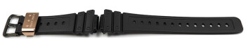 Bracelet montre Casio noir passant en acier cuivrée pour...