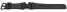 Bracelet montre Casio en noir-mat boucle en noir pour DW-6900BW-1