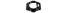 Casio Lunette (Bezel) résine noire GD-X6900-1 GD-X6900