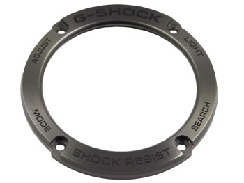 Bezel Casio anneau acier noir pour GST-W130BD...