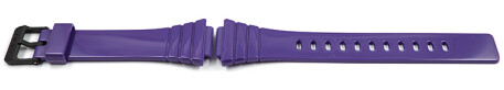 Bracelet original Casio de couleur lilas en résine pour W-215H