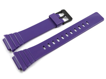 Bracelet original Casio de couleur lilas en résine pour W-215H