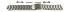 Bracelet de rechange Casio acier inoxydable pour EFR-502D