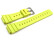 Bracelet montre Casio résine jaune pour GW-M5610MD-9 GW-M5610MD