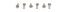 6 Casio vis pour la lunette des montres GST-B100-1A GST-B100D-1A GST-B100XA-1A