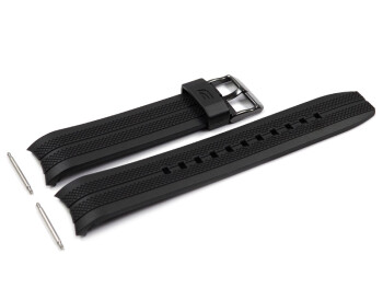 Bracelet Casio résine noire pour EFR-556PB-1 EFR-556PB EFR-556PB-1AV