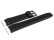 Bracelet Casio résine noire pour EFR-556PB-1 EFR-556PB EFR-556PB-1AV