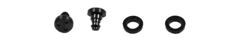 Casio vis et rondelles noires pour la lunette GWF-D1000MB-3 