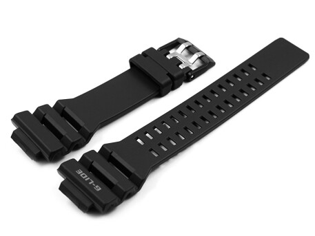 Bracelet montre Casio G-Lide noir résine GBX-100-1...