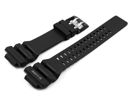 Bracelet montre Casio G-Lide noir résine GBX-100-1...