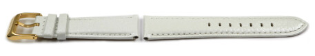 Bracelet de remplacement en cuir blanc pour Festina F16605 adaptable à F16590