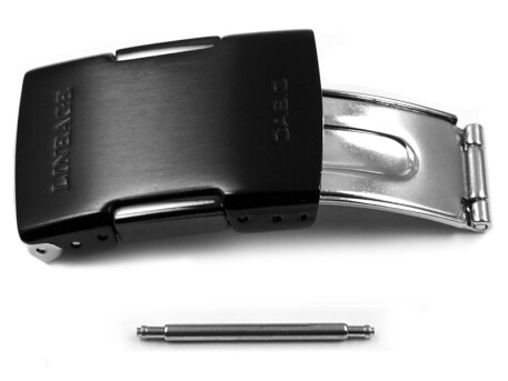 BOUCLE Casio noire pour bracelet métallique...