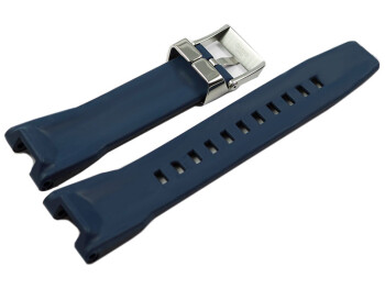 Bracelet Casio résine noire côté...
