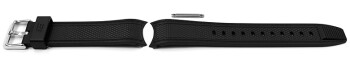 Bracelet montre Casio résine noire pour EFR-566PB-1 EFR-566PB