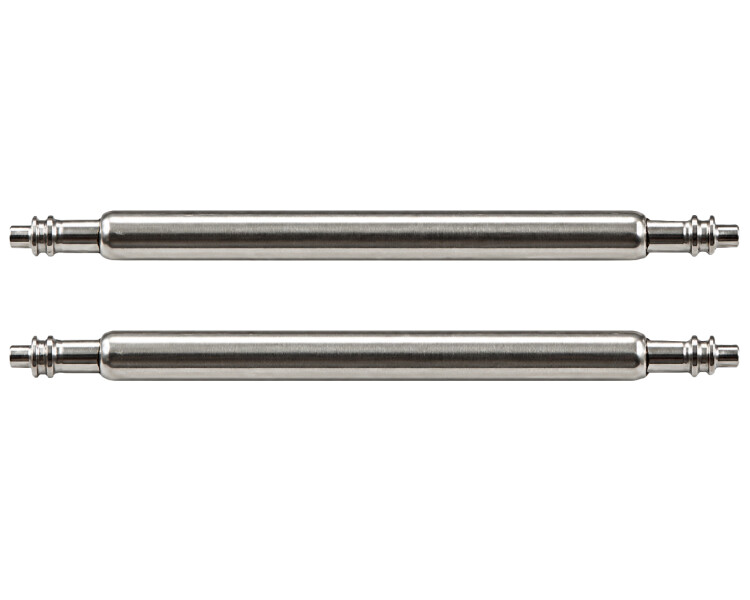 Lot De 2 Barrettes à Ressort Masar 2.5mm Pour Bracelet Seiko - Filetage 1.1mm