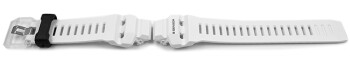 Bracelet montre Casio blanc boucle transparente...